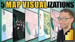 Unlock Power BI MAP Visualization: Must-Know Maps Tutorial (2023)!