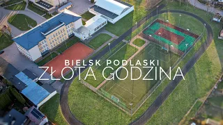 W złotą godzinę Bielsk Podlaski, osiedle północ, ulica Adama Mickiewicza, przy Zespole Szkół nr1