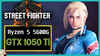 GTX 1050 Ti + Ryzen5 5600G / Street Fighter 6 Benchmark