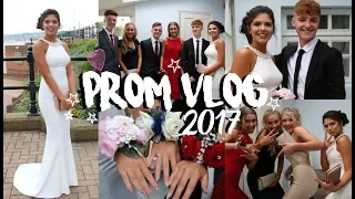 PROM VLOG 2017 | Hair, Makeup, Dress & More | Sophie Clough