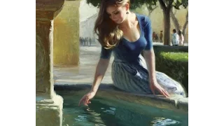 Vladimir Volegov paintings ✽  Francis Goya / If You Go Away (Romantic music)