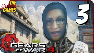 Прохождение GEARS of WAR 4 #3 ➤ БАБАРОБОТ!