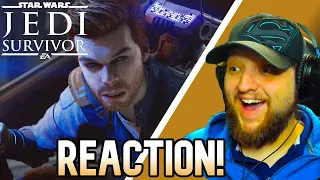 Star Wars Jedi: Survivor - Official Story Trailer REACTION! | Just As CRAZY As The FIRST!