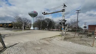 CSX 922 and 3417 at Troy, Ohio