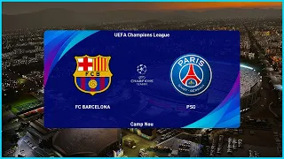 PES 2021 | Barcelona vs PSG | UEFA Champions League UCL | Messi vs Neymar