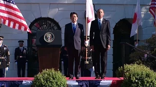 Japan Official Visit Arrival Ceremony