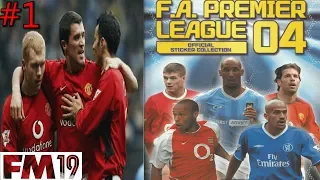 FM19 2003/04 DATABASE! - MASSIVE THROWBACK | Football Manager 2019 Manchester United #1