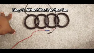 Audi A4 Led Logo . How to install ?