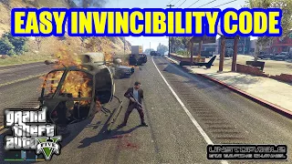 How to be Invincible in GTA 5 ( M )