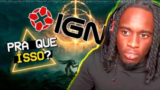 IGN atacou um STREAMER que zerou ELDEN RING de GRAÇA e internet não perdoou!