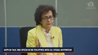 UN Special Rapporteur Irene Khan speaks about  Frenchie Mae Cumpio’s detention