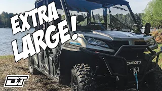 CFMOTO UFORCE 1000 XL 6-passenger UTV Detailed Overview