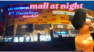 Inside African most luxurious mall in Kampala Uganda at night