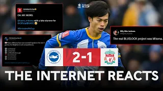 The Internet Reacts to Brighton 2-1 Liverpool | Fourth Round | Emirates FA Cup 2022-23