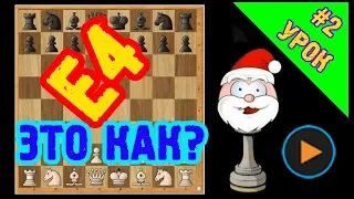 Урок#2// нотация и начальная расстановка шахматных фигур