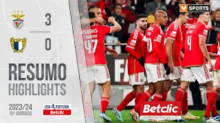 Resumo: Benfica 3-0 Famalicão (Liga 23/24 #15)