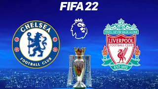 FIFA 22 | Chelsea vs Liverpool - Premier League - Full Match Gameplay