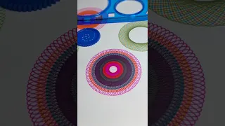 Beautiful Spirograph #spirograph #satisfying #viral #art #asmr #pattern #spirographshr #shorts