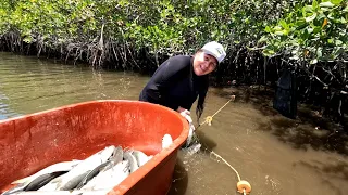 Esta pesca fue emocionante