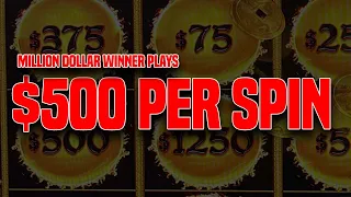 $500-$1250 PER SPIN ON DRAGON LINK / MULTI-MILLION DOLLAR WINNER
