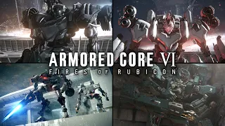【All main bosses】No damage first playtrough builds【Armored core 6 】