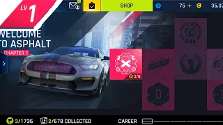 Asphalt 9 Full Gameplay Walkthrough PART 1