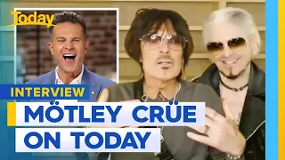 Mötley Crüe catch up with Today Extra | Today Show Australia