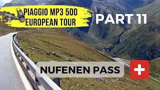 Nufenen Pass - Switzerland - Piaggio MP3 500 + BMW GSA European Tour - Part 11