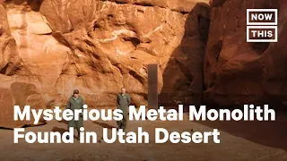Mysterious Monolith Discovered in Utah Desert | NowThis
