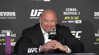 Dana White UFC 261 Post-Fight Press Conference | SCMP MMA