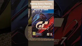 Rating every Racing game I've played worst to best