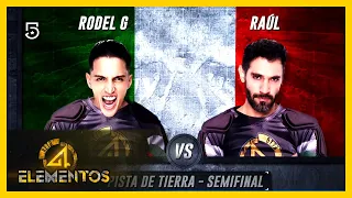 🔥💧 Rodel G Vs Raúl en la semifinal del reto tierra 🌬️🏔️ | Reto 4 Elementos | Canal 5