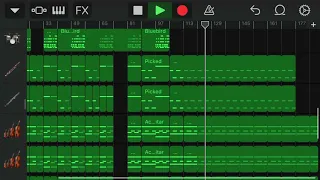 ⬛️”paint it, black” orchestrated on garage band.