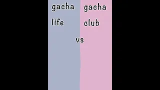 Gacha life vs Gacha club (art) Who's better?#poppyplaytime#gacha