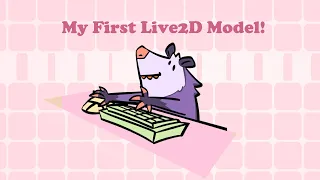 [Live2D] baby's first model (mouse tracking, hotkey animation)
