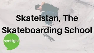 Skateistan, The Skateboarding School | practice English with Spotlight