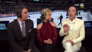 Johnny, Tara & Terry on Skate America Men