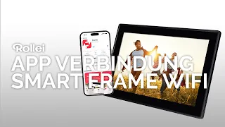 Digitaler Bilderrahmen Smart Frame WiFi - per App verbinden