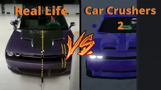 Roblox | Real Crash Test VS Car Crushers 2 Crash Test