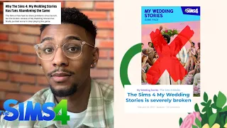 EA is the TRUE VILLAIN and I tried to tell y’all | The Sims 4: My Wedding Stories Debacle