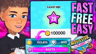 How To Earn Fame & Starcoins on MovieStarPlanet 2 FAST & FREE in 2020! *MAX LEVEL ON MSP 2*