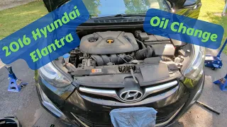 Oil Change - 2016 Hyundai Elantra