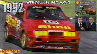 JOHN BOWE 1992 ATCC R2 H1 Sandown