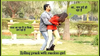 Rolling prank On Hot Girl 🔥 Gone Wrong || Prank On Random Girl || RV Rockstyle