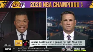 Tim Legler breaks down how Lakers beat the Heat in Game 6, getting their 17th title