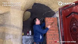 Man Digs a Hole in a Mountain and Turns it Into an Apartment