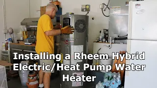 Installing a Rheem Hybrid Electric Water Heater