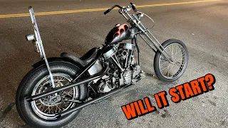 This panhead starts SO EASY!