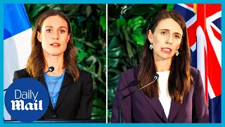 PMs Jacinda Ardern and Sanna Marin snap at sexist question: 'Not because of gender'