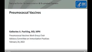 Feb 24, 2022 ACIP Meeting - Welcome & Pneumococcal Vaccines